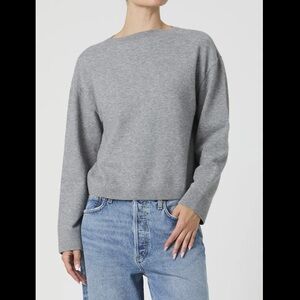 French Connection Gray Knit Sweater